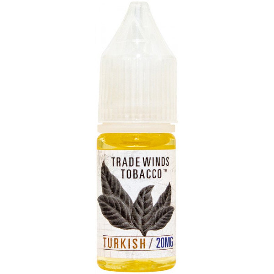 Фото и внешний вид — Жидкость TRADEWINDS TOBACCO SALT - Turkish (Табак с дубовым послевкусием) 10мл 20мг