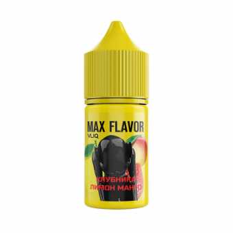 Жидкость VLIQ MAX FLAVOUR SALT - Клубника Лимон Манго 27мл 0мг