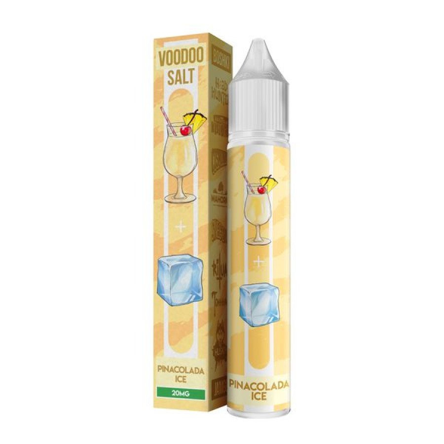 Фото и внешний вид — Жидкость VOODOO SALT - Pinacolada Ice 30мл strong