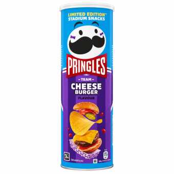 Pringles - Cheesy Burger 165г (6шт/уп)