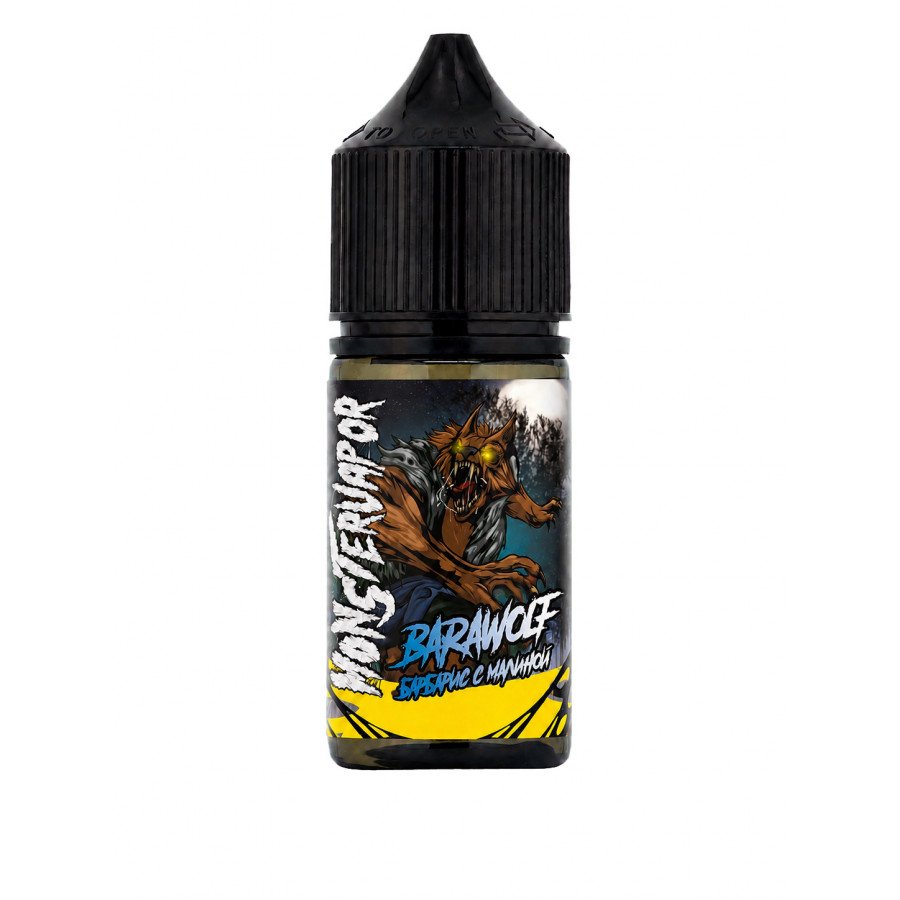 Фото и внешний вид — Конструктор MONSTERVAPOR - Barawolf (Барбарис с Малиной) 30мл 0мг