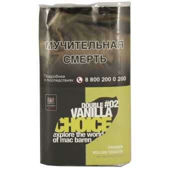 Сигаретный табак MAC BAREN - Double Vanilla Choice 40г