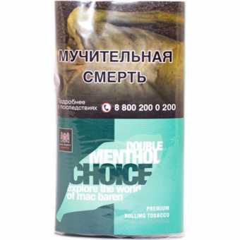 Сигаретный табак MAC BAREN - Double Menthol Choice 40г