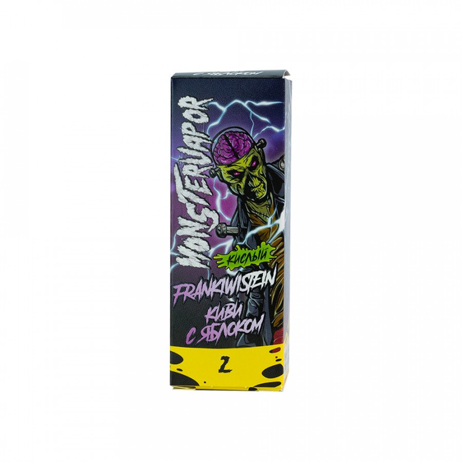 Фото и внешний вид — Жидкость MONSTERVAPOR SALT - Frankiwistein (Киви с яблоком) 30мл 20мг
