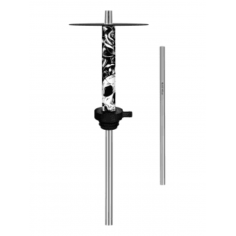 Кальян GOLD MINER - Freestyle Skull (Черный) Без колбы