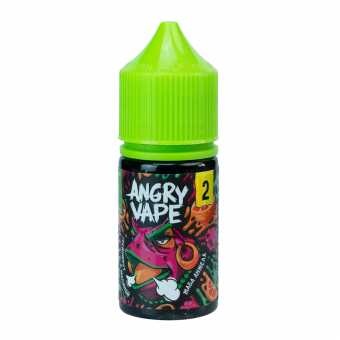 Жидкость ANGRY VAPE SALT - Жаба Анжела (Грейпфрут Малина) 30мл 20мг