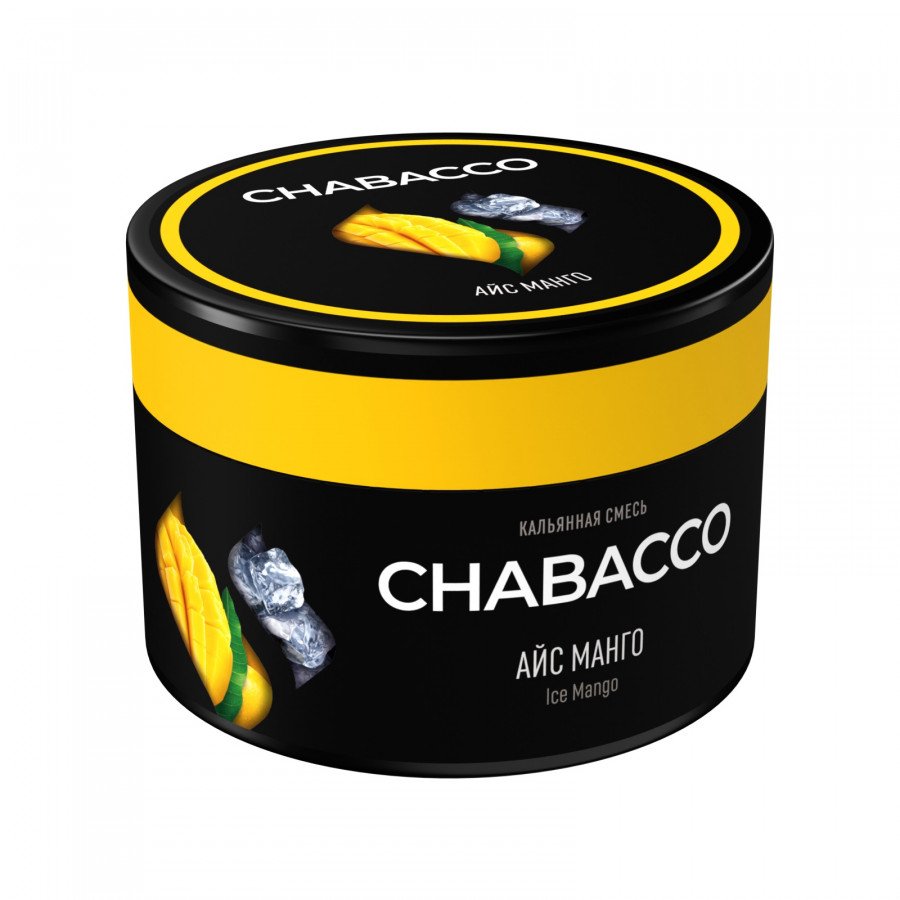 Фото и внешний вид — Смесь для кальяна Chabacco 40г medium - Ice Mango (Освежающий манго)