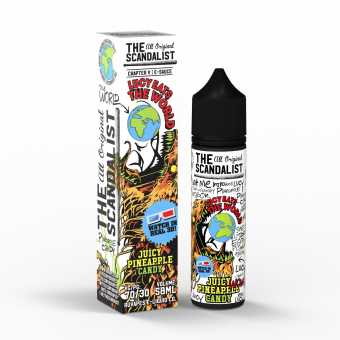Жидкость THE SCANDALIST - Lucy Eats The World (Ананасовая конфета) 58мл 0мг