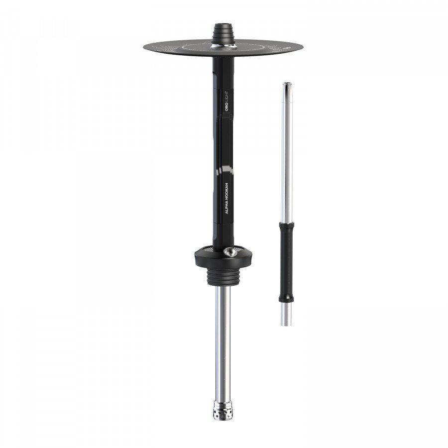 Фото и внешний вид — Кальян ALPHA HOOKAH ORO - Light Black (Без колбы)