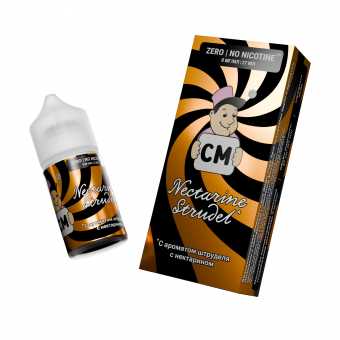 Жидкость CANDYMAN SALT - Nectarine Strudel (Штрудель с нектарином) 27мл 0мг