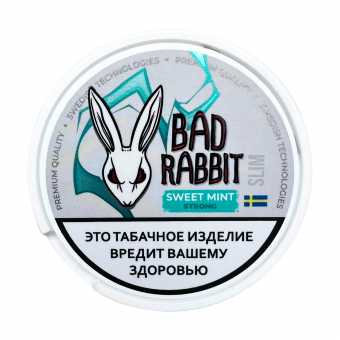 Табак BAD RABBIT - Strong Sweet Mint Slim (10г)