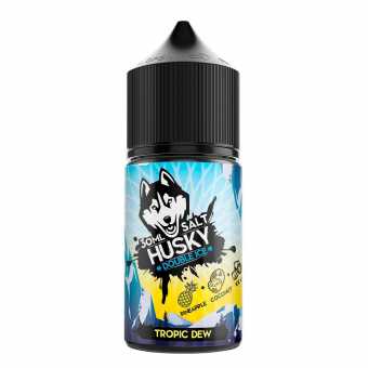 Жидкость HUSKY DOUBLE ICE SALT - Tropic Dew (Ледяной ананас с кокосом) 30мл 20мг