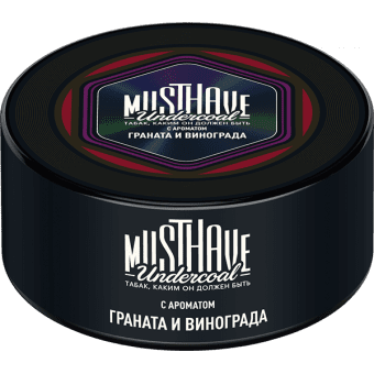 Табак для кальяна MUST HAVE 125г - с ароматом Граната и Винограда