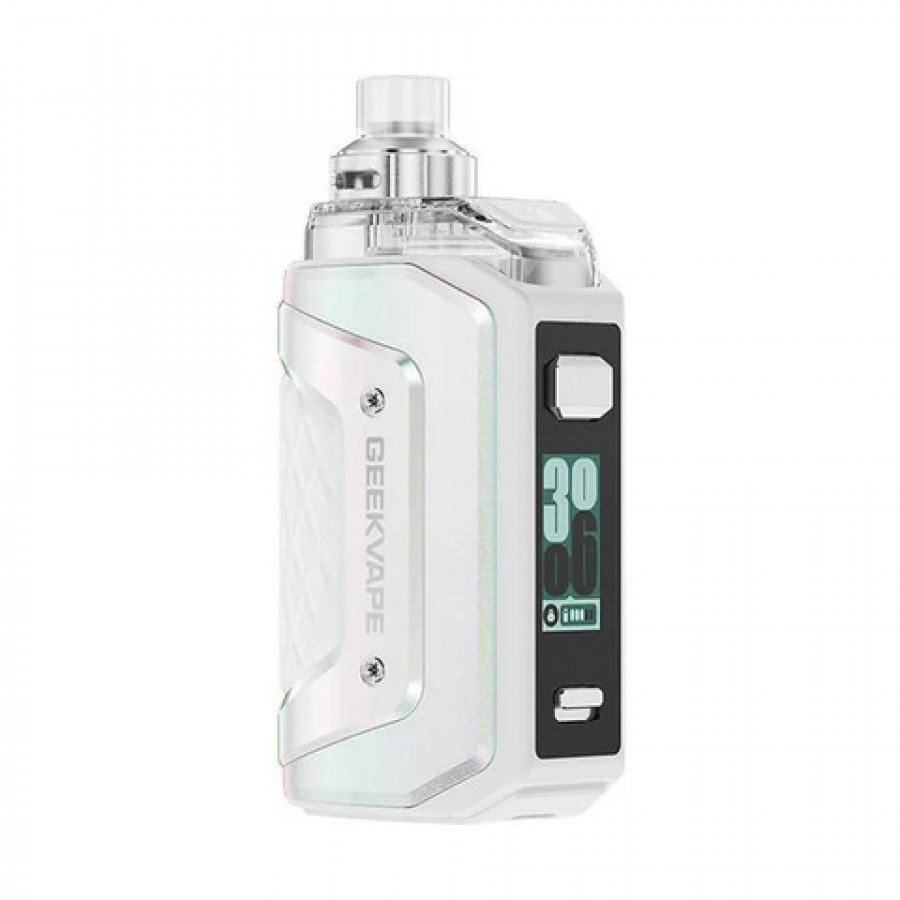 Фото и внешний вид — Набор AEGIS HERO 5 - Pure White (2000мАч, 6.5мл, 50Вт)
