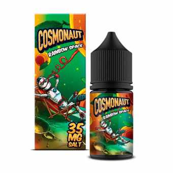 Жидкость СOSMONAUT SALT - Rainbow Space (Облепиховый лимонад с грейпфрутом) 30мл strong