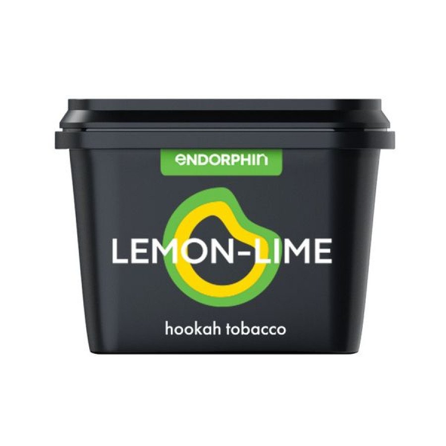 Фото и внешний вид — Табак для кальяна ENDORPHIN 60гр - Lemon Lime (Лимон лайм)