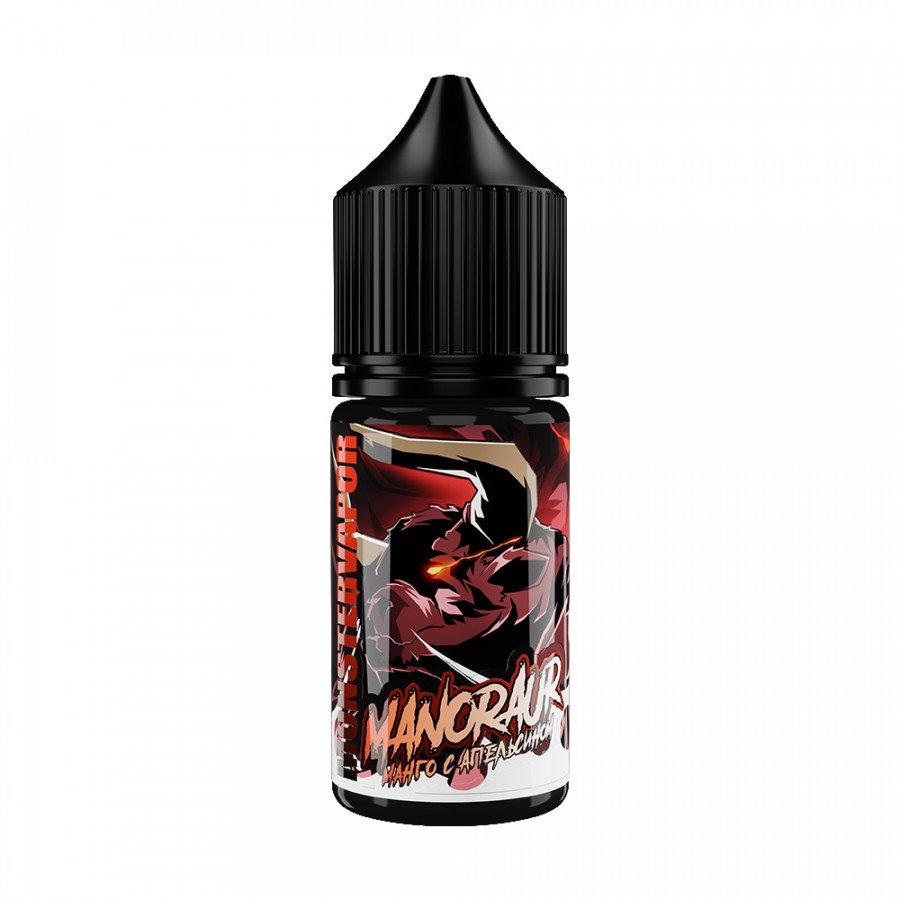 Фото и внешний вид — Жидкость MONSTERVAPOR SALT - Manoraur (Манго с апельсином) 30мл strong