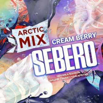 Табак для кальяна SEBERO 30гр - Cream Berry (Черника, ваниль, вишня, гранат, чай, арктик)