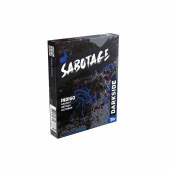 Табак для кальяна SABOTAGE 30г - Indigo (Сливки Ягоды)