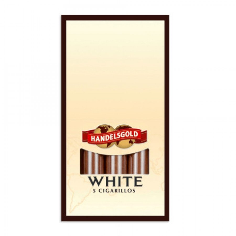 Фото и внешний вид — Сигариллы HANDELSGOLD - White (Кокос) 5шт