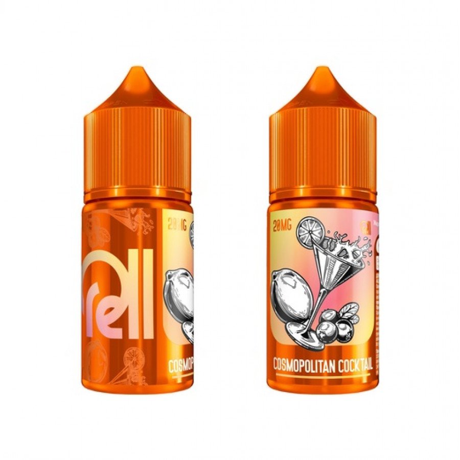 Фото и внешний вид — Жидкость RELL ORANGE SALT - Cosmopolitan Coctail (Коктейль космополитан) 30мл 20мг
