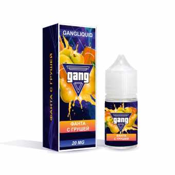 Жидкость GANG SALT - Фанта с Грушей 30мл 20мг