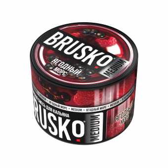 Смесь для кальяна BRUSKO 50г - Ягодный морс