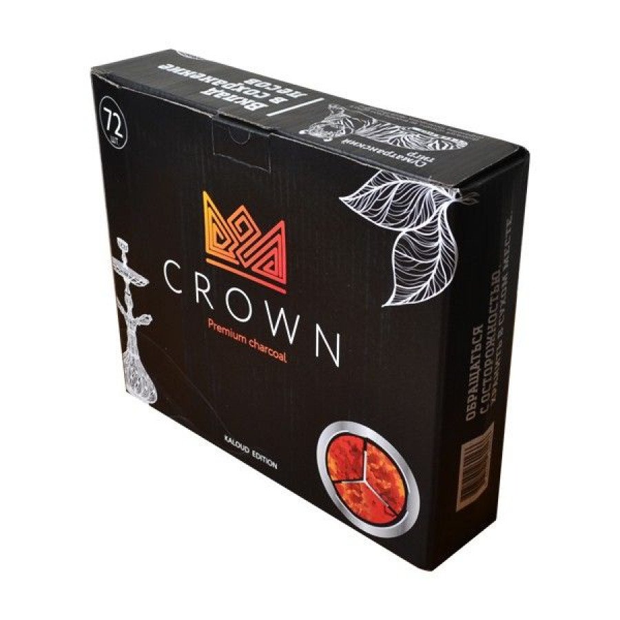 Фото и внешний вид — Уголь CROWN - Kaloud Mercy (1кг 72шт)
