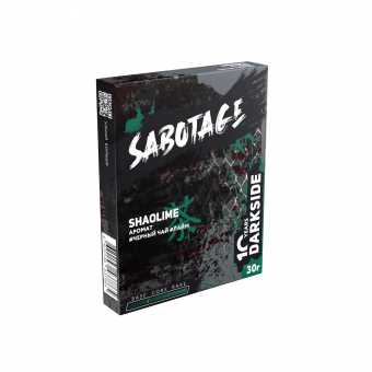 Табак для кальяна SABOTAGE 30г - Shaolime (Черный Чай Лайм)