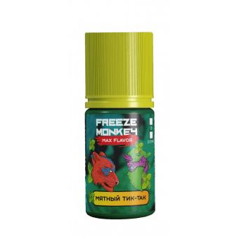 Жидкость FREEZE MONKEY SALT - Мятный Тик Так 30мл strong