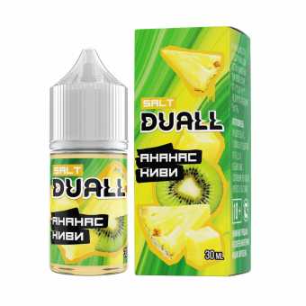 Жидкость DUALL SALT - Ананас Киви 30мл 20мг