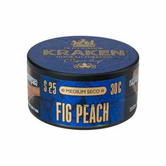 Табак для кальяна KRAKEN medium 30г - Инжирный Персик