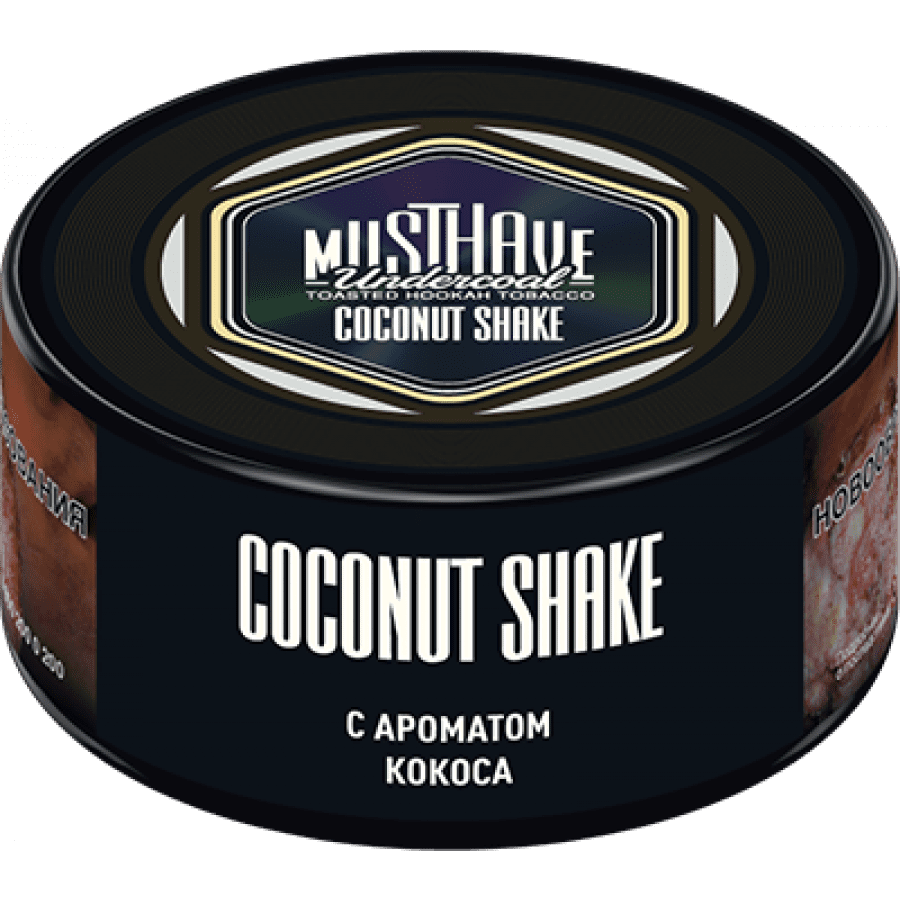 Фото и внешний вид — Табак для кальяна MUST HAVE 25гр - Coconut Shake (с ароматом Кокоса)