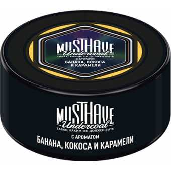Табак для кальяна MUST HAVE 25г - с ароматом Банана Кокоса и Карамели