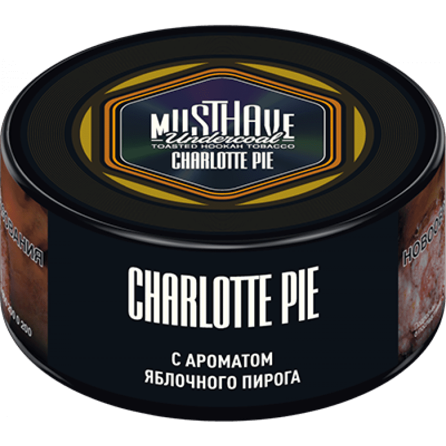 Фото и внешний вид — Табак для кальяна MUST HAVE 25гр - Charlotte Pie (с ароматом Яблочного Пирога)