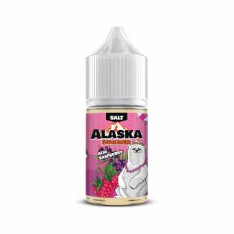 Жидкость ALASKA SUMMER SALT - Acai Raspberry (Малина асаи) 30мл 20мг
