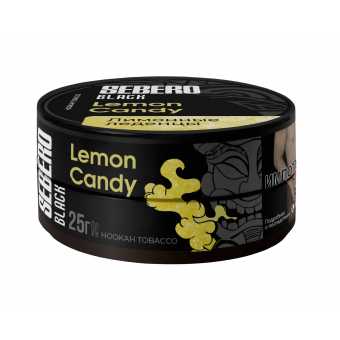 Табак для кальяна SEBERO BLACK 25г - Lemon Candy (Лимонные леденцы)