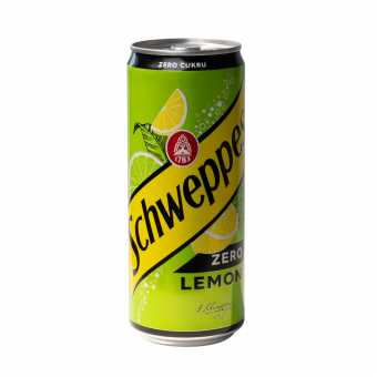 Газированный напиток Schweppes Lemon Zero 330мл