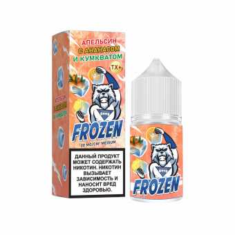 Жидкость GANG FROZEN SALT - Апельсин Ананас Кумкват 30мл 20мг