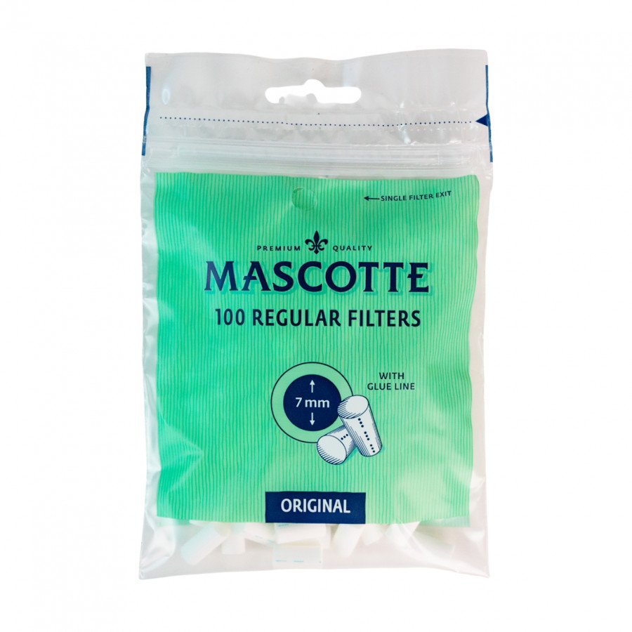 Фото и внешний вид — Фильтры сигаретные MASCOTTE original 7мм (100шт)