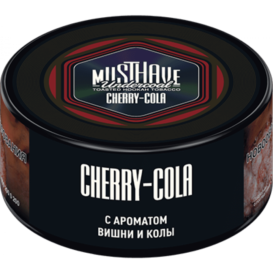 Фото и внешний вид — Табак для кальяна MUST HAVE 25гр - Cherry Cola (с ароматом Вишни и колы)