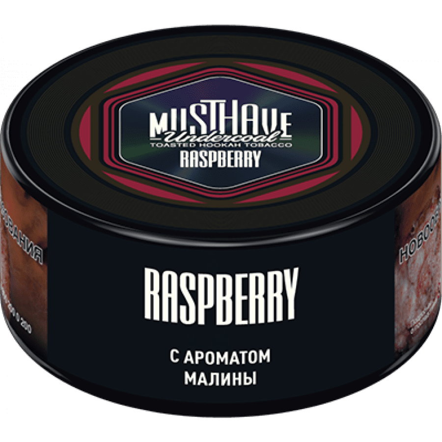 Фото и внешний вид — Табак для кальяна MUST HAVE 25гр - Raspberry (с ароматом Малины)