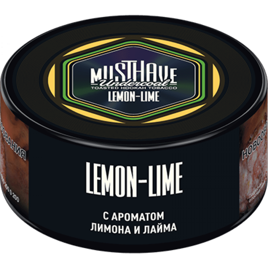 Фото и внешний вид — Табак для кальяна MUST HAVE 25гр - Lemon Lime (с ароматом Лимон Лайм)
