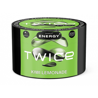 Табак для кальяна TWICE 200г - Kiwi Lemonade (Киви лимонад)