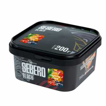 Табак для кальяна SEBERO BLACK 200г - Gummy Bear (Мармеладные Мишки)