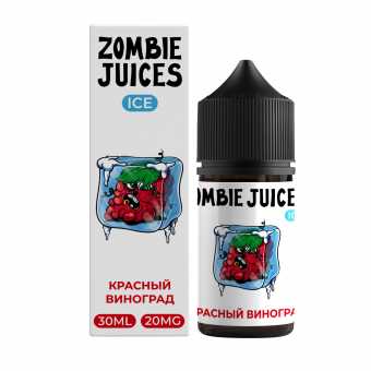 Жидкость ZOMBIE JUICES ICE SALT - Красный Виноград 30мл 20мг