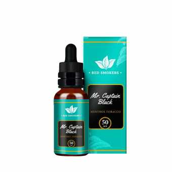 Жидкость MR. CAPTAIN BLACK - Menthol Tobacco (Табак с ментолом) 50мл 12мг