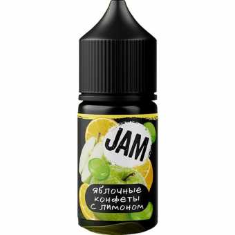 Жидкость JAM SALT - Яблочные конфеты с лимоном 30мл 20мг