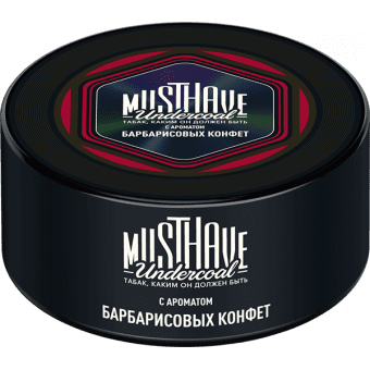 Табак для кальяна MUST HAVE 125г - с ароматом Барбарисовых конфет