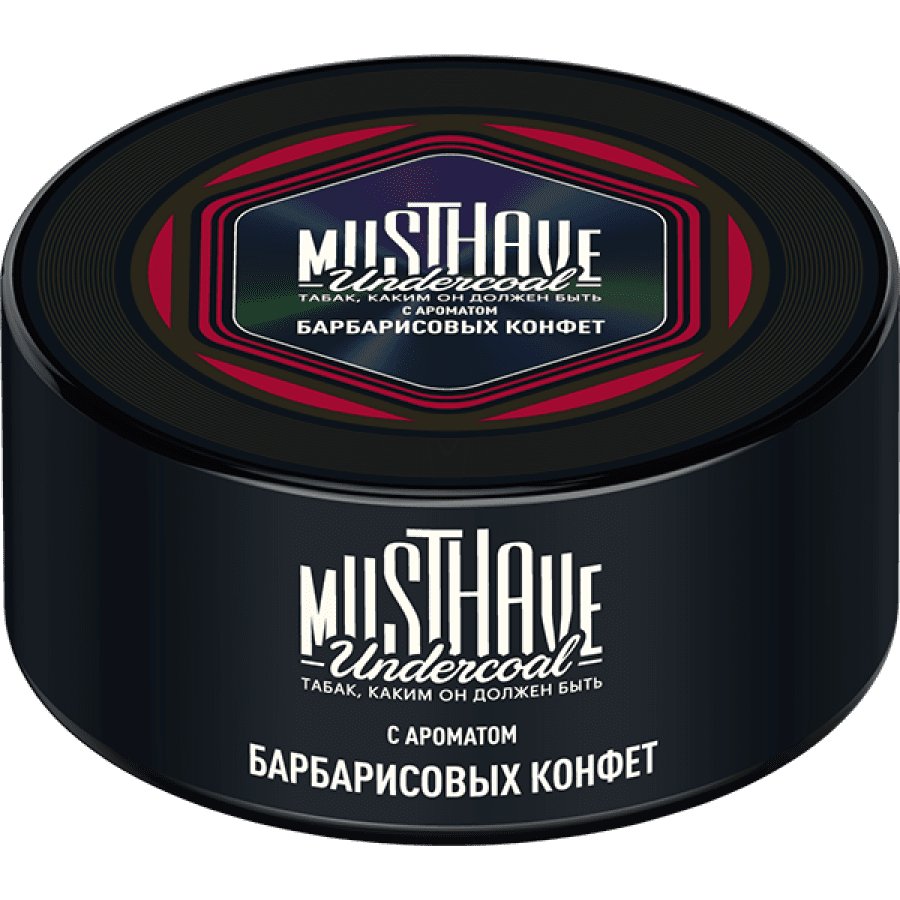Фото и внешний вид — Табак для кальяна MUST HAVE 125г - с ароматом Барбарисовых конфет